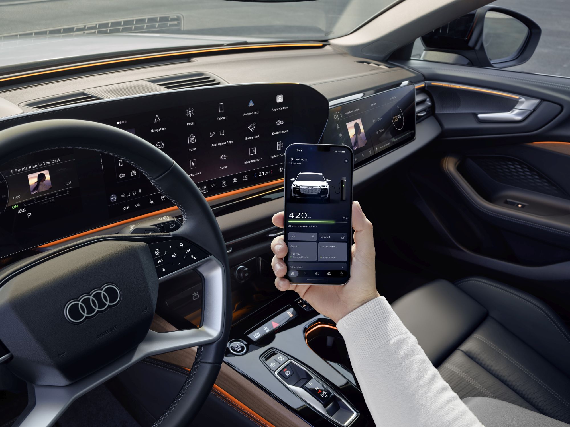 Zdjęcie okładkowe wpisu Audi integruje ChatGPT z aplikacją myAudi. Asystent AI odpowie na pytania o samochód