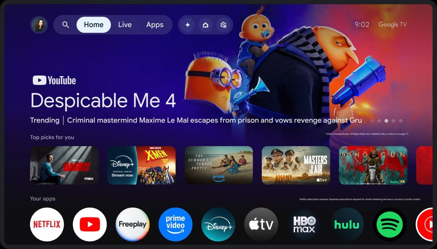 Google TV Gemini