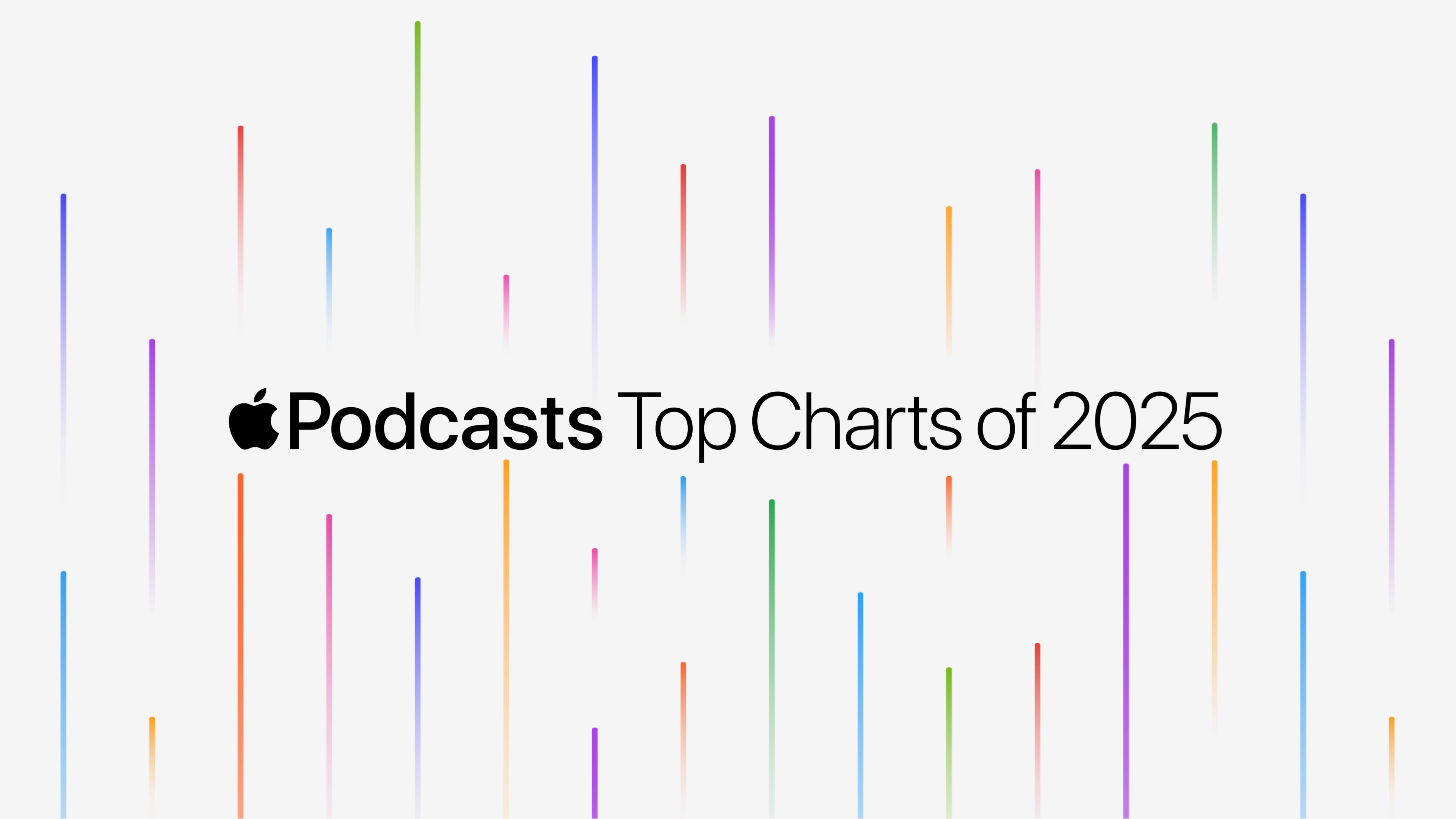 Apple przedstawia najpopularniejsze programy i trendy w Apple Podcasts w roku 2025