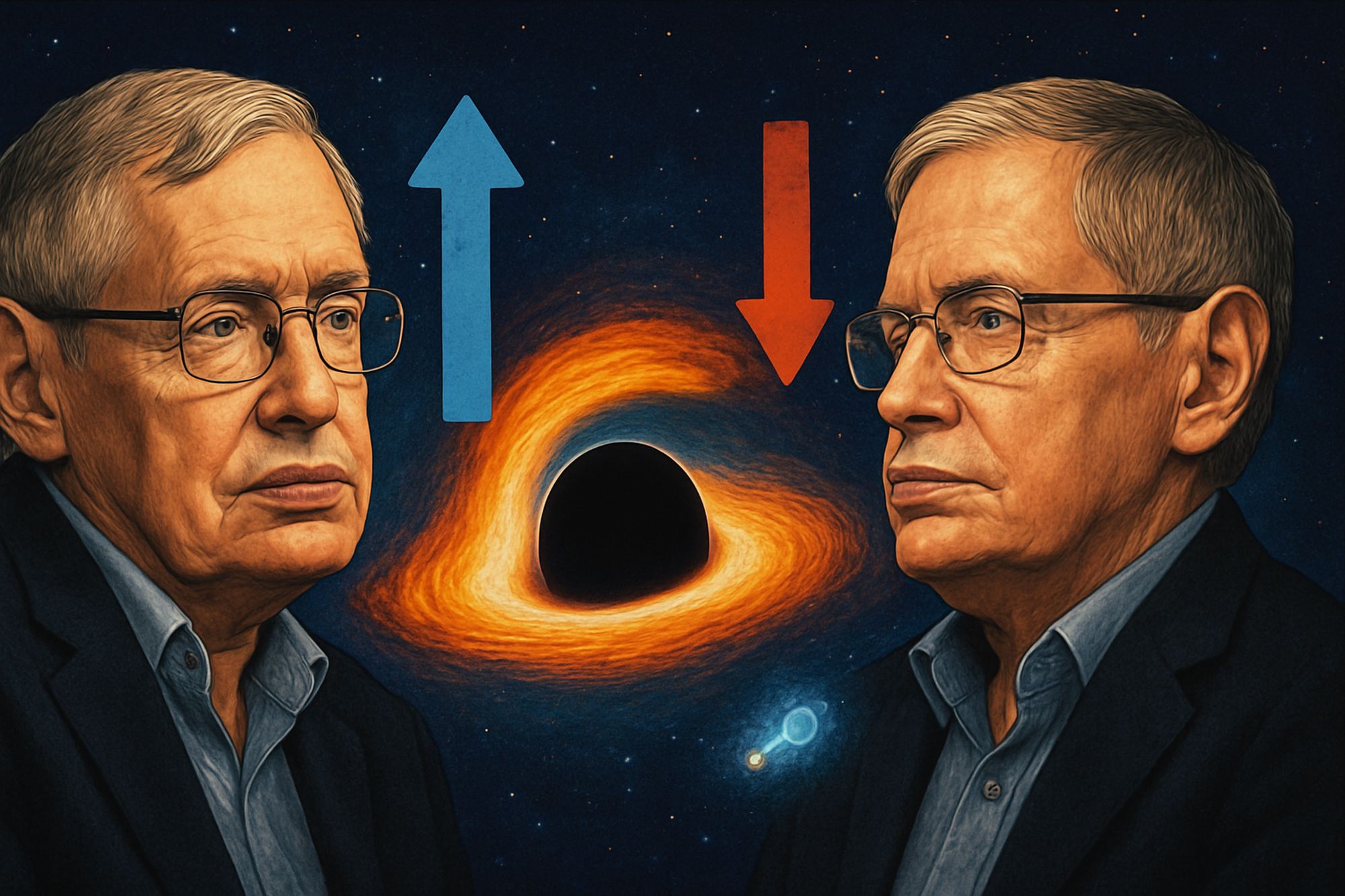 Hawking kontra Hawking. Czarne dziury rosną czy maleją? Wyjaśniamy paradoks, który potwierdziło LIGO