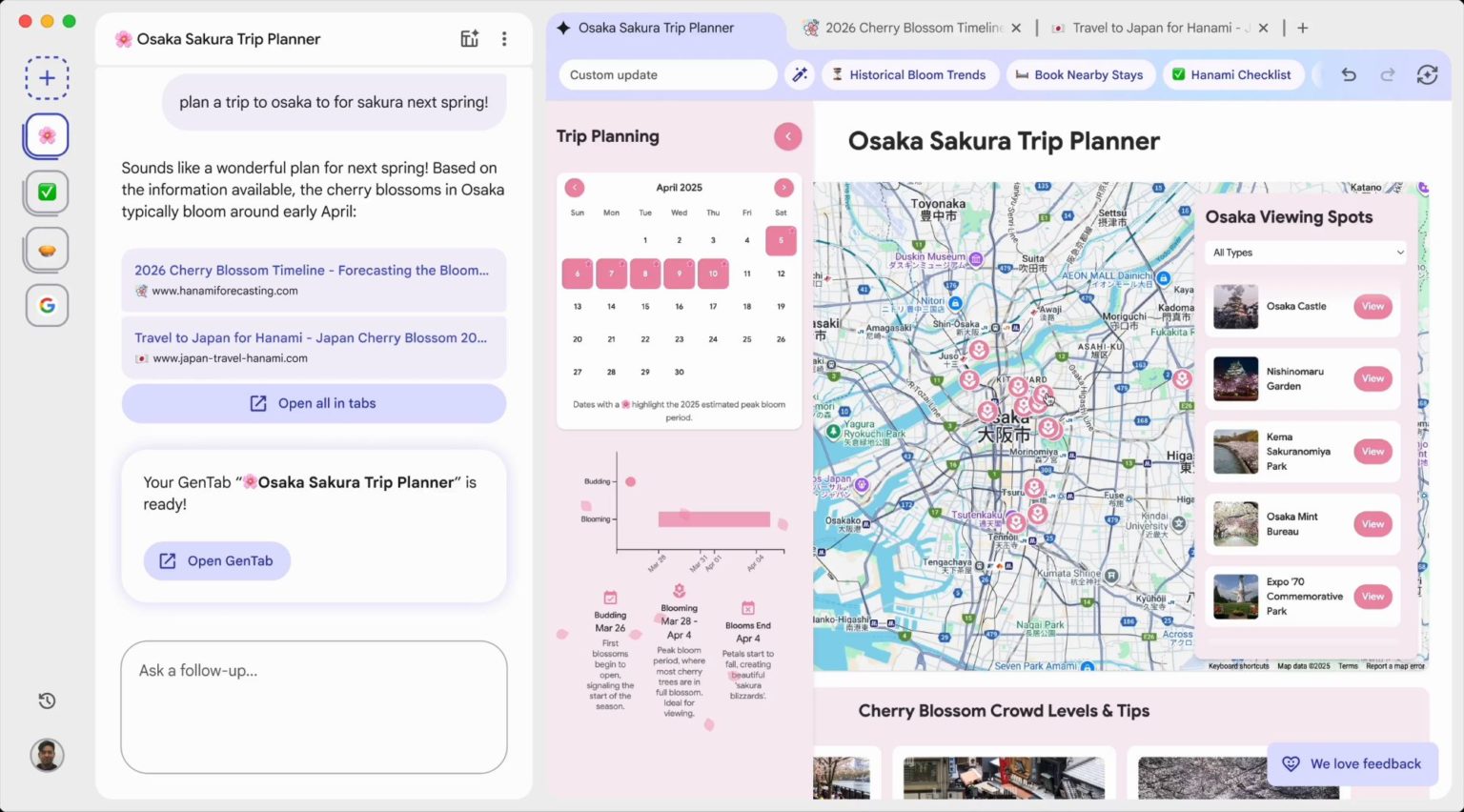 Przeglądarka Google Disco