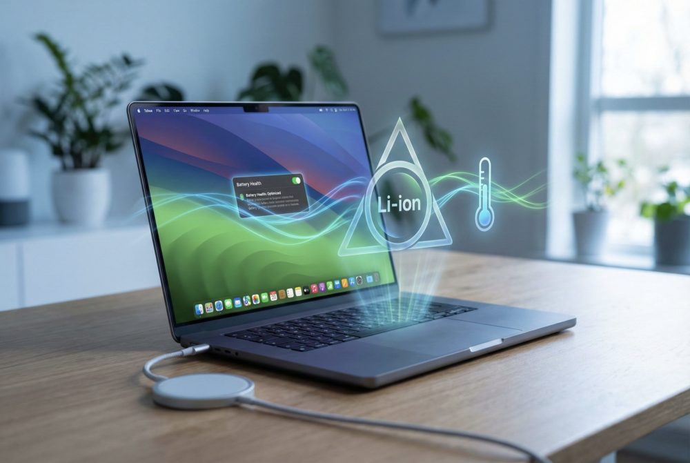 Zdjęcie okładkowe do wpis Jak naprawdę dbać o&nbsp;baterię w&nbsp;MacBooku w&nbsp;czasach macOS 26 Tahoe