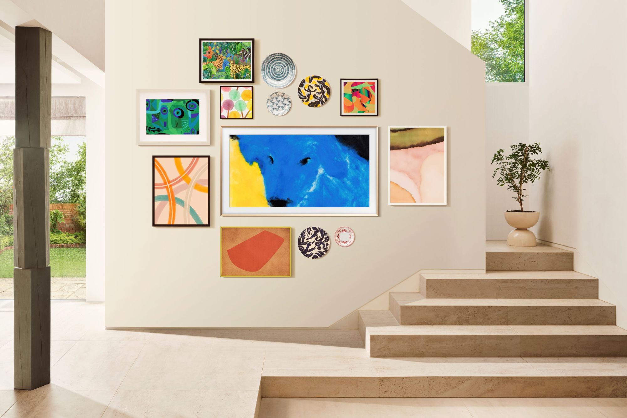 Samsung The Frame jako cyfrowe muzeum. Skarby z kolekcji prezesa trafiają na ekrany