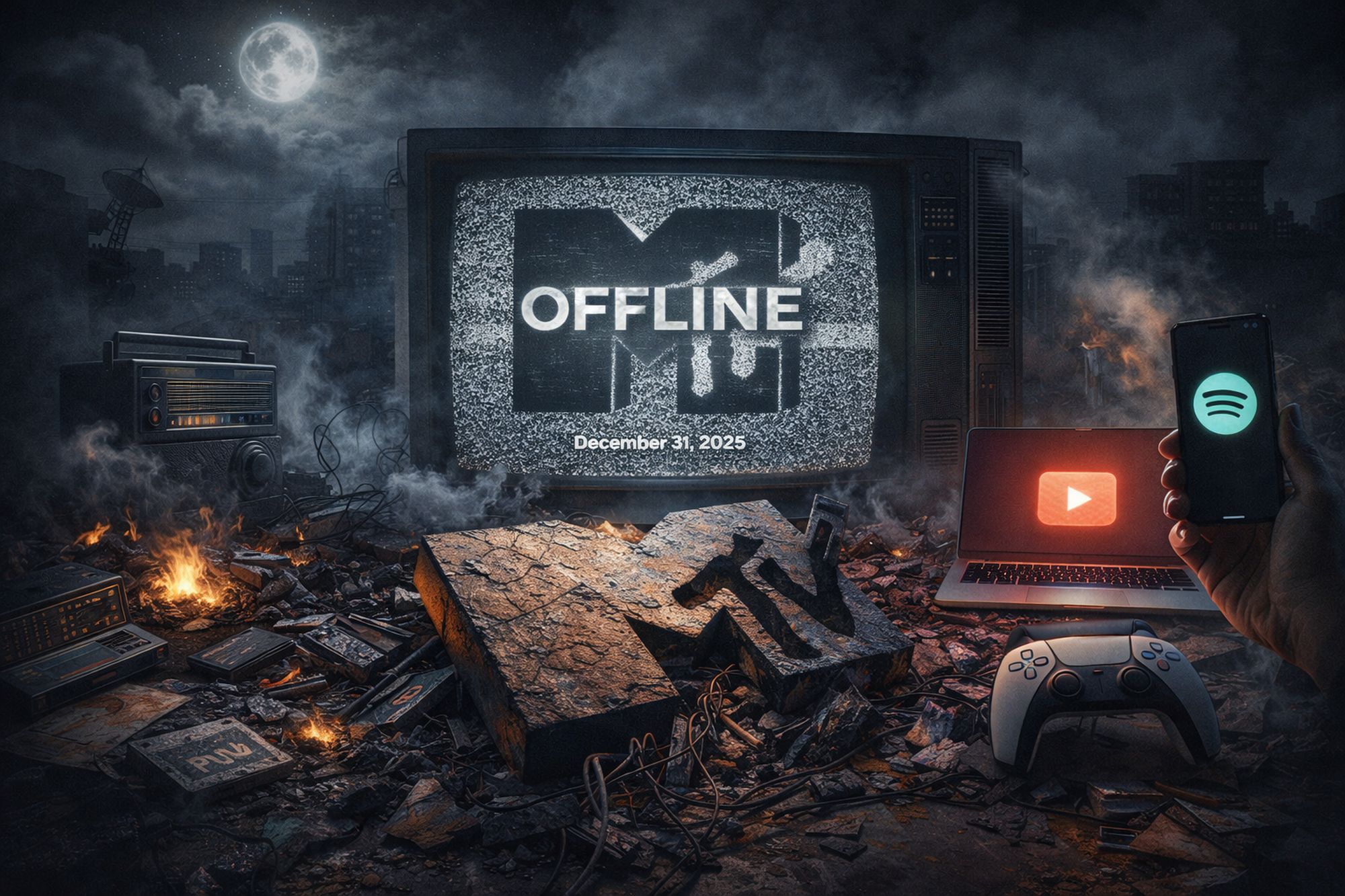 „Video Killed the Radio Star”… a Internet zabił wideo. Wczoraj w nocy MTV oficjalnie przestało nadawać