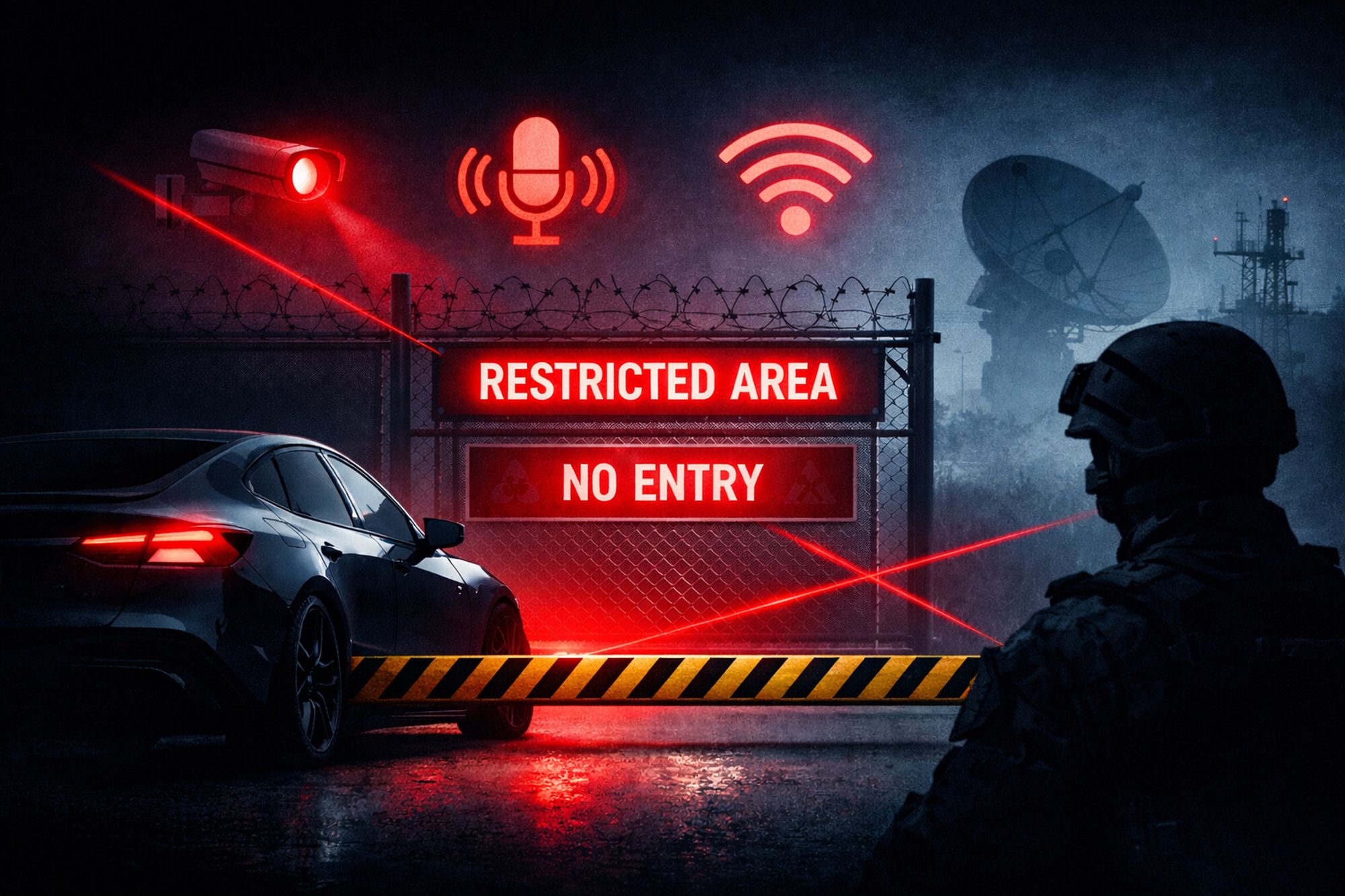 Duńczycy wyrzucają Bluetooth, a polskie wojsko stawia szlaban przed Teslą i „chińczykami”. MON wskazuje paragraf