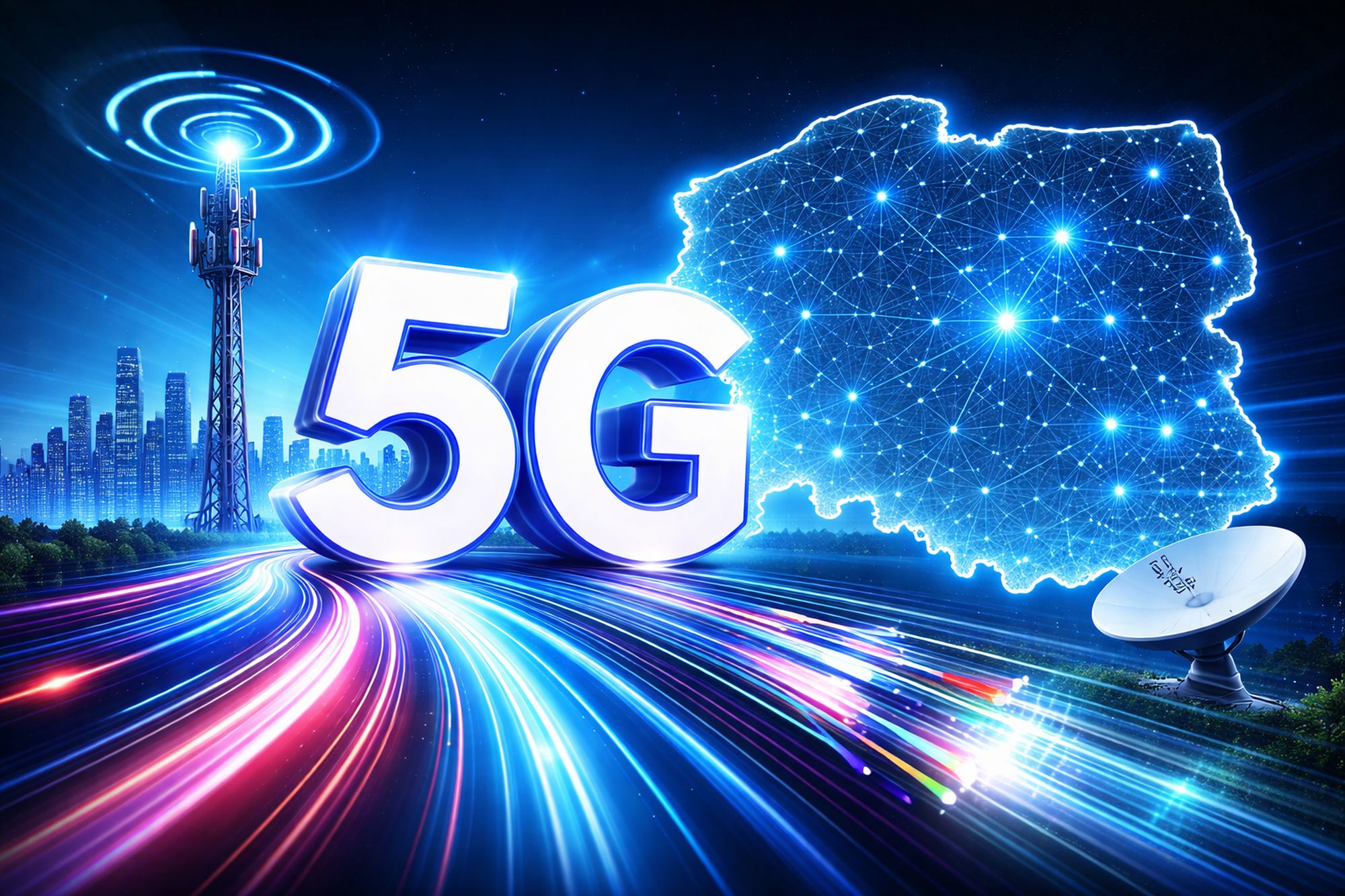 Polski internet w 2025: 5G w końcu ma sens, T-Mobile rozbija bank, a Starlink zaskakuje. Nowy raport