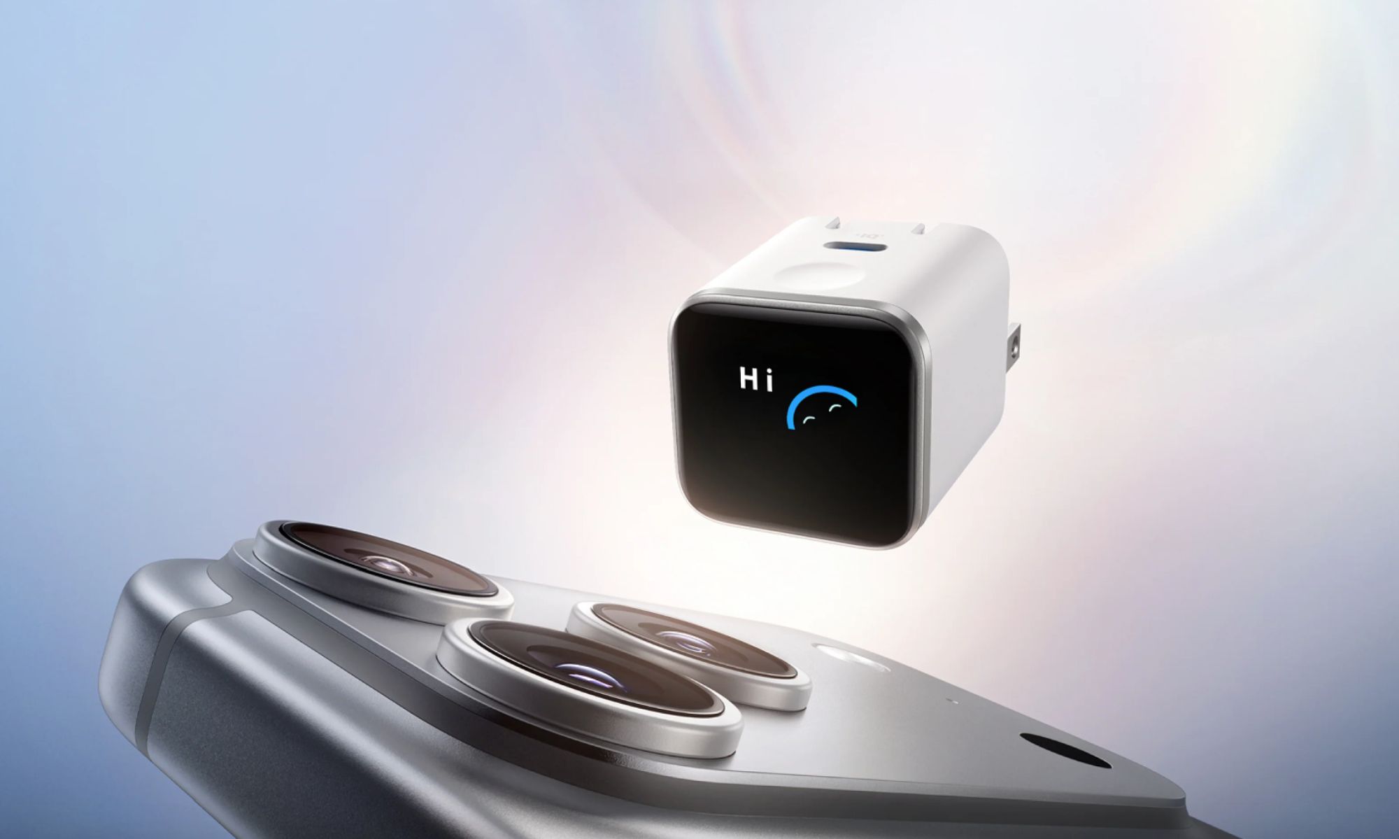 Zdjęcie okładkowe wpisu Anker Nano 45W. Mała ładowarka z&nbsp;ekranem, która&nbsp;„rozmawia” z&nbsp;Twoim iPhonem