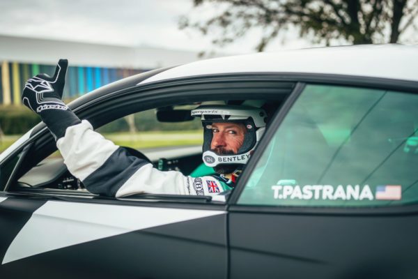 Travis Pastrana Bentley drift