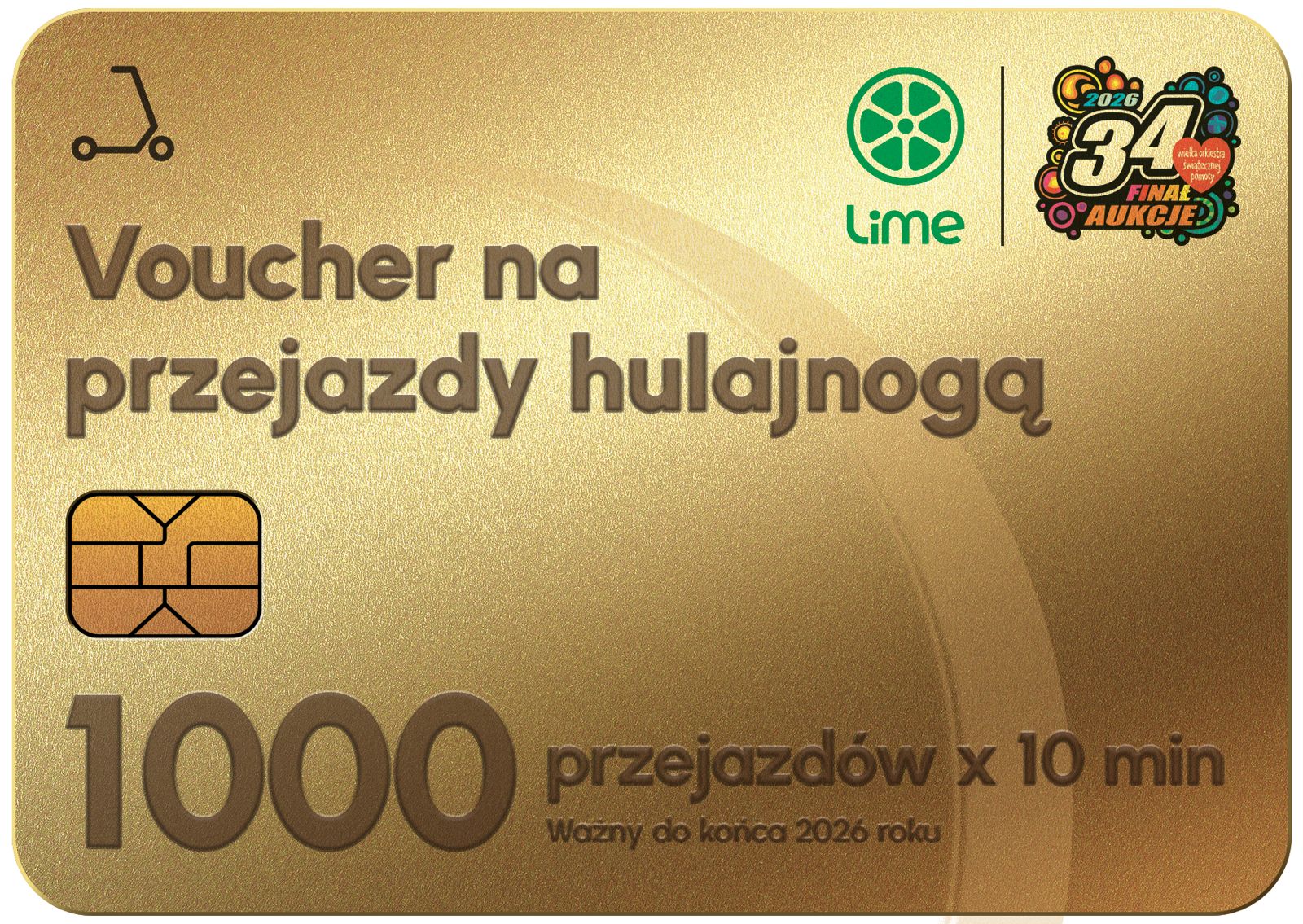 Lime gra z WOŚP. Wylicytuj 1000 przejazdów albo zgarnij jeden za darmo (mamy kod)