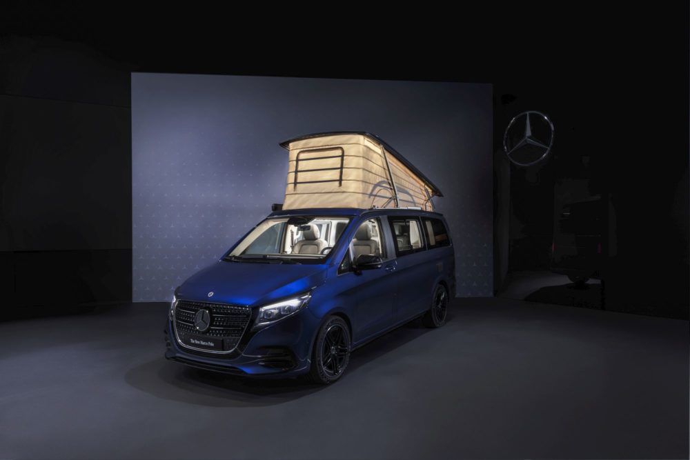 Zdjęcie okładkowe do wpis Mercedes Marco Polo 2026. Dom na&nbsp;kołach staje się „Smart”, a&nbsp;markiza wreszcie nie&nbsp;przeszkadza w&nbsp;myjni [galeria]