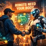 Zdjęcie okładkowe wpisu: „Robots need your body”. Viralowy hit czy&nbsp;zapowiedź nowej, dziwnej ekonomii?