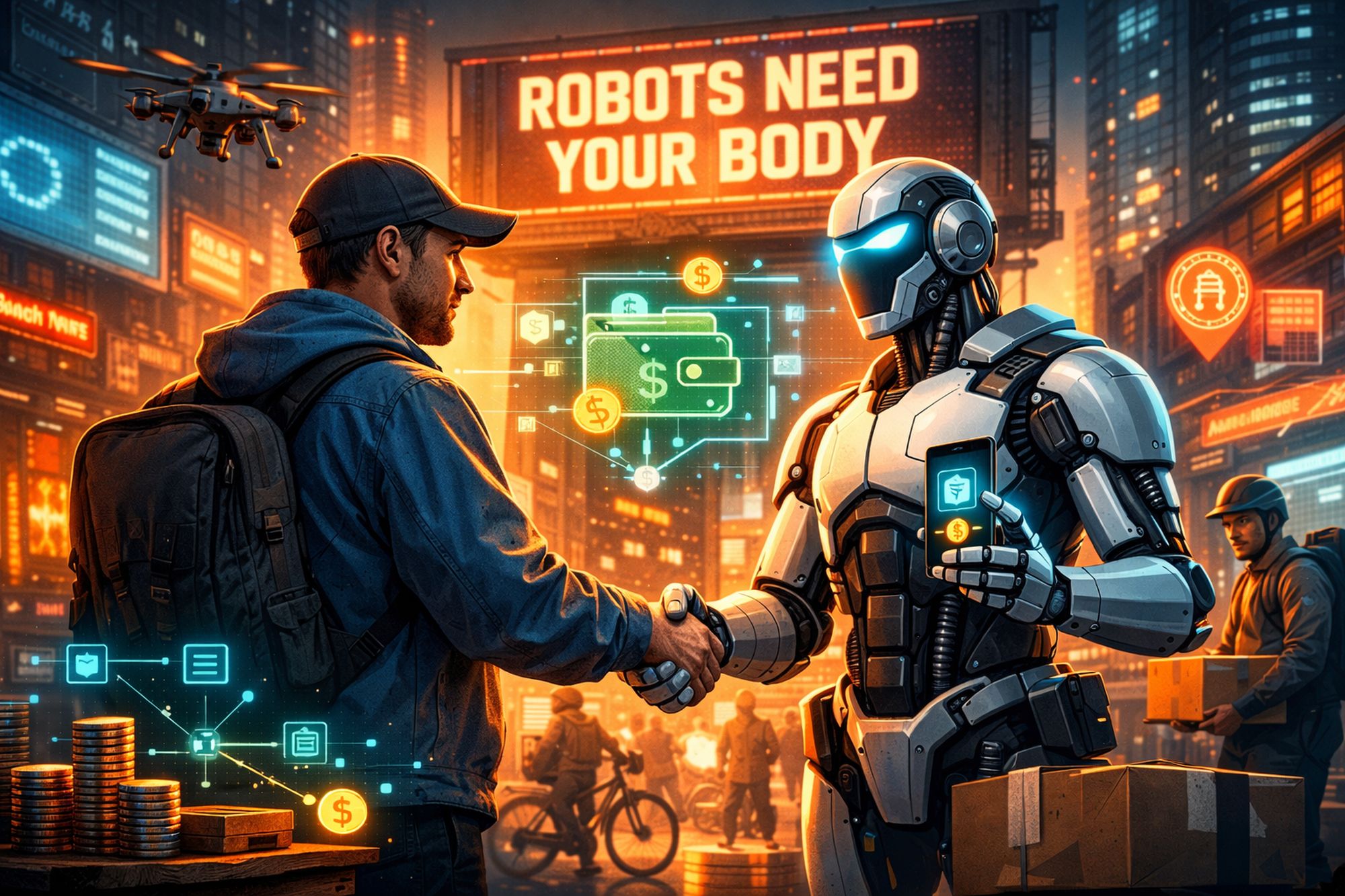 „Robots need your body”. Viralowy hit czy zapowiedź nowej, dziwnej ekonomii?
