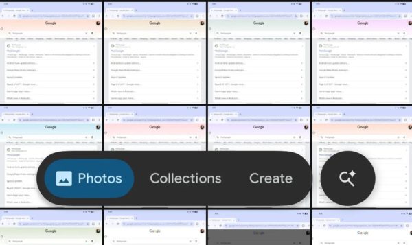 Zdjęcia Google nowy interfejs