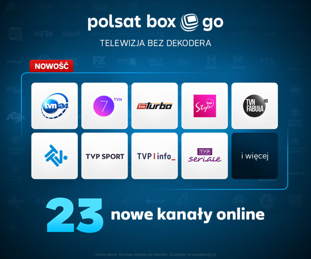 Zdjęcie okładkowe do wpis Możesz wyrzucić dekoder. Nowy ruch Polsat Box Go