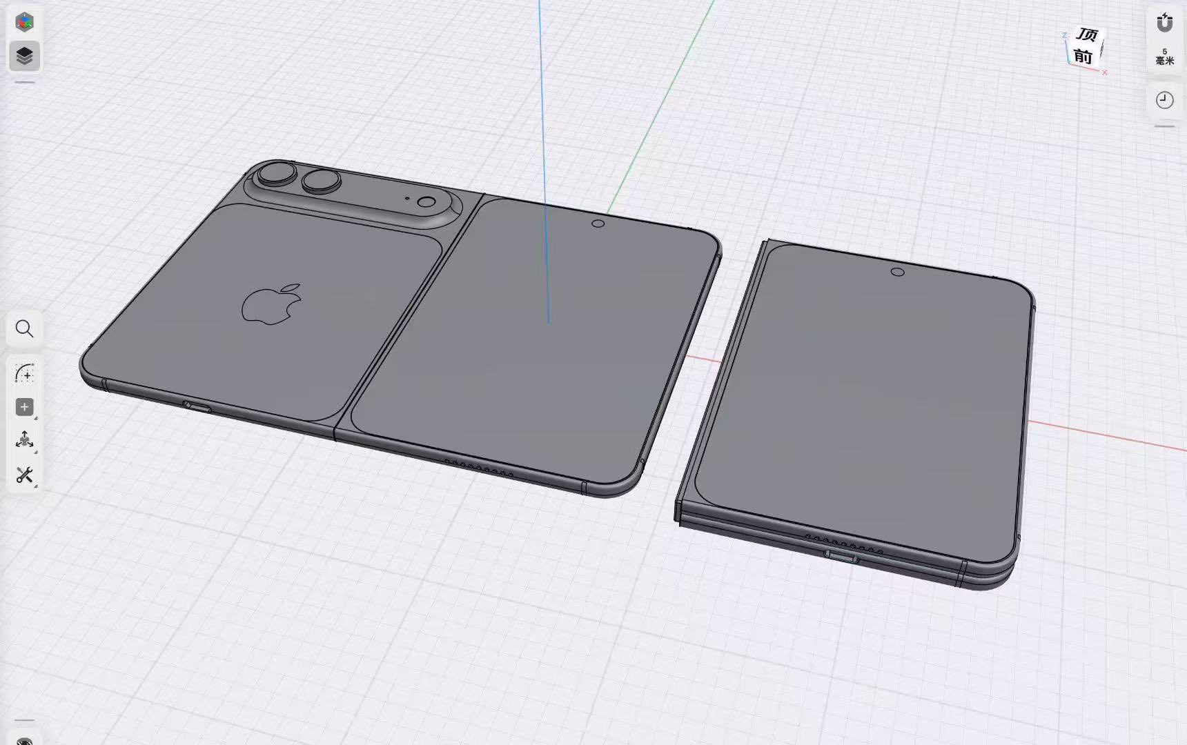 Kolejny wyciek projektu iPhone’a Fold