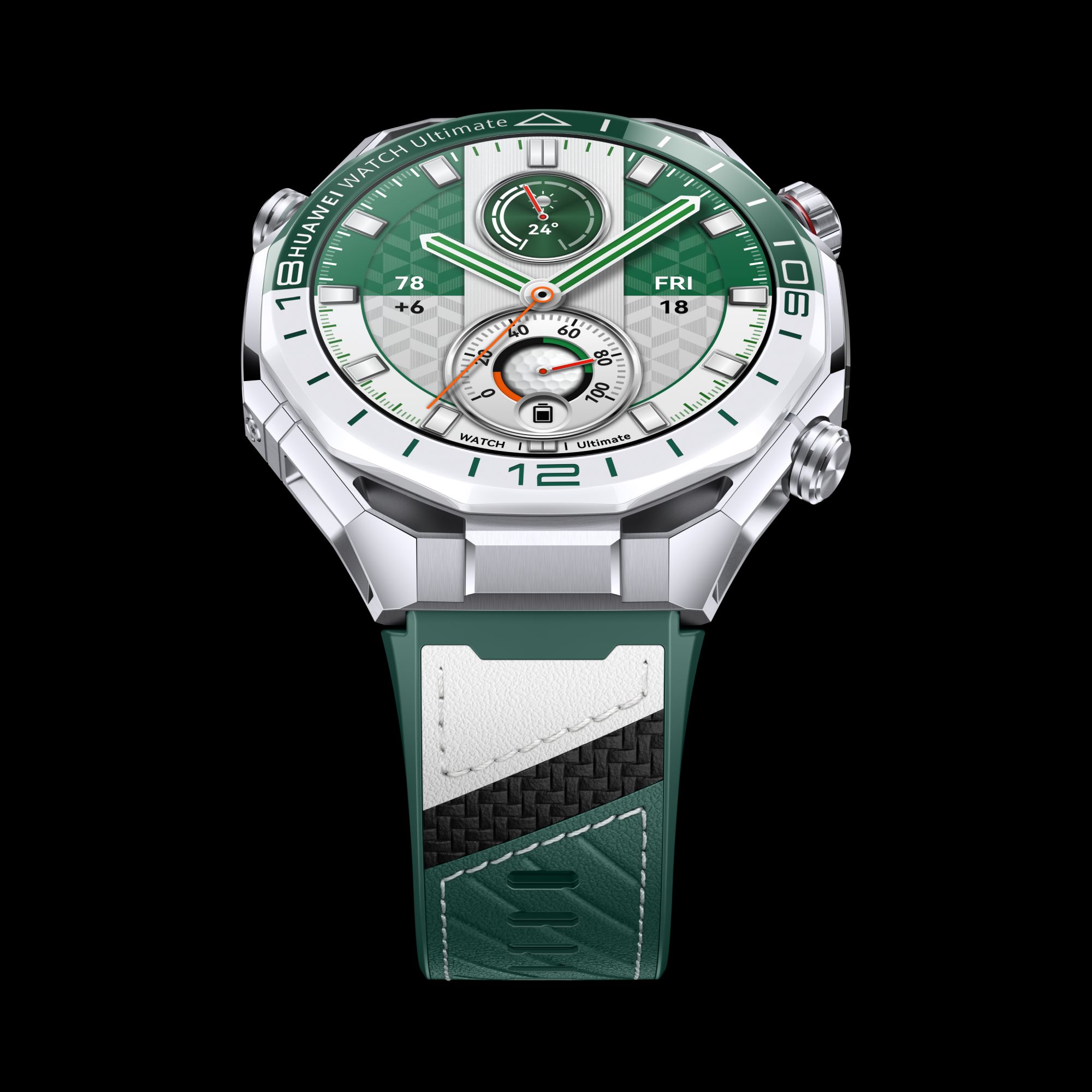 Huawei Watch Ultimate 2 w nowym kolorze. Luksusowy smartwatch ze stopu cyrkonu w zielonej wersji