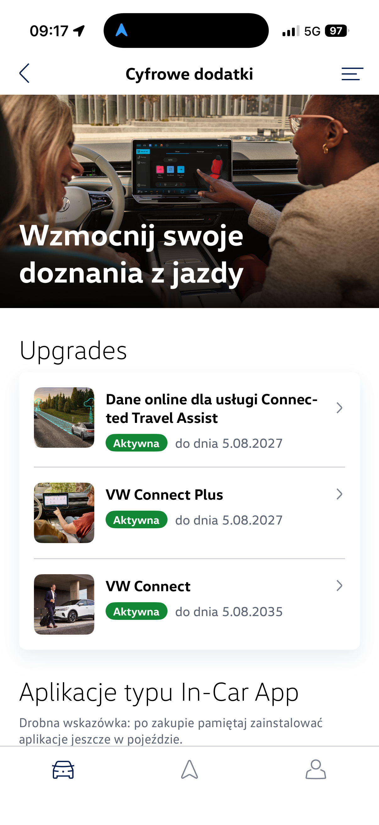 Volkswagen ID.7 Tourer VW Connect