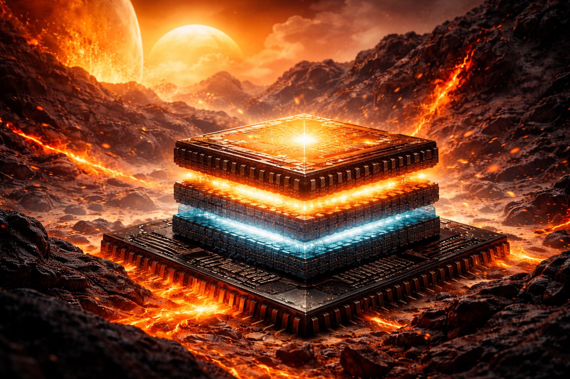 Chip pamięci rodem z piekieł. Przetrwa na Wenus i we wnętrzu wulkanu