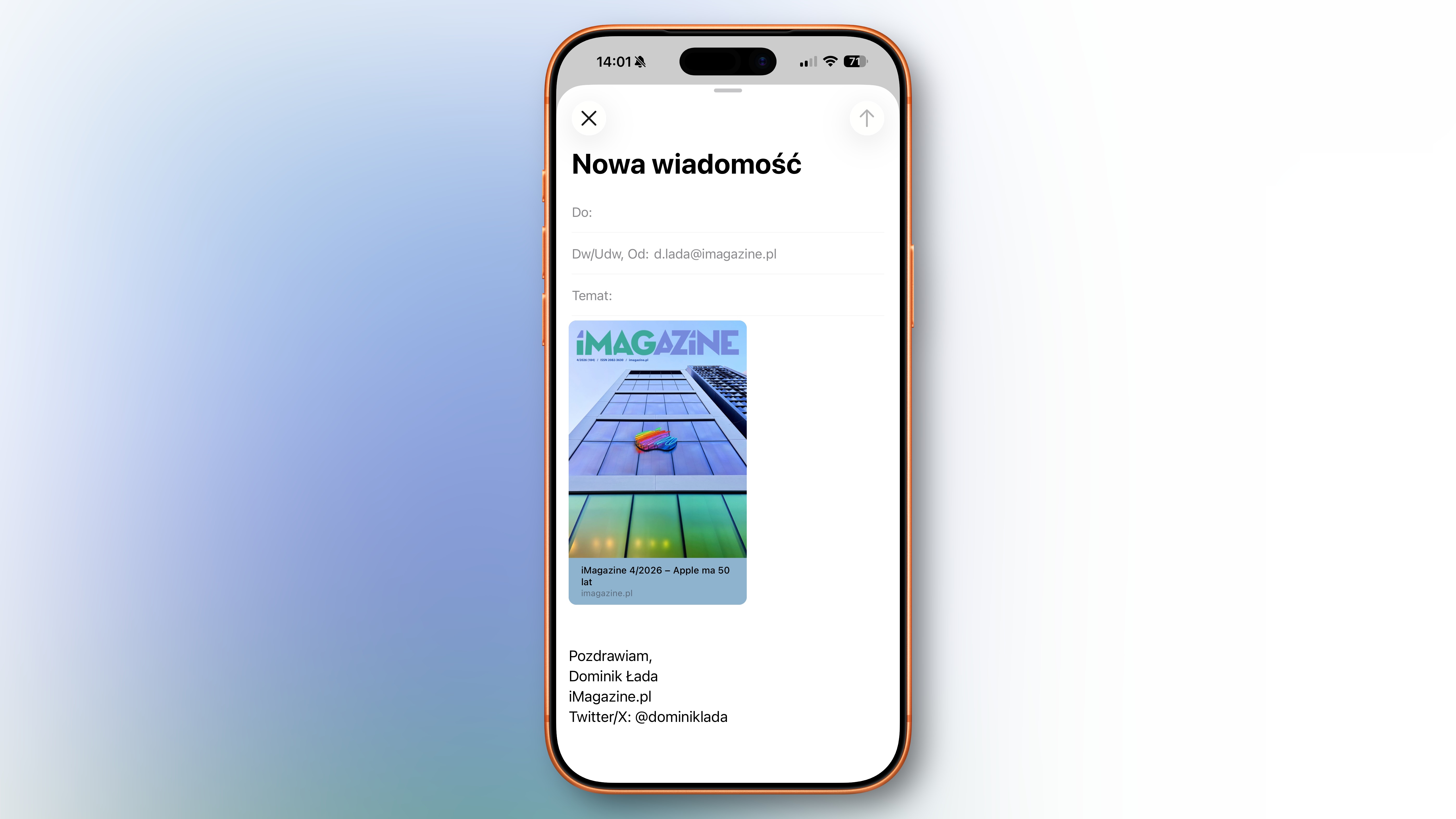 Jak wyłączyć podglądy linków w Mailu w iOS 26