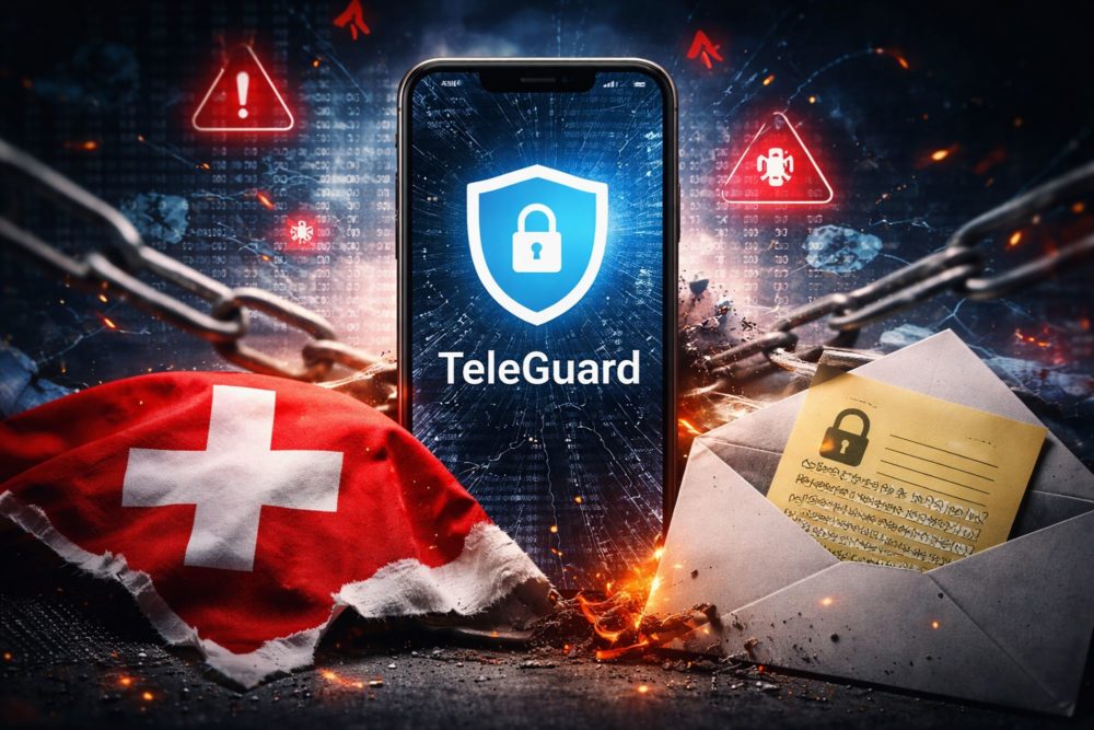 Zdjęcie okładkowe do wpis Szwajcarski ser zamiast szyfrowania. Jak komunikator TeleGuard naraził ponad milion użytkowników