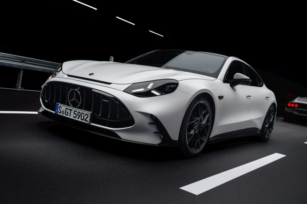 Zdjęcie okładkowe do wpis Mercedes-AMG GT 4-drzwiowe Coupé (2026): elektryczna rewolucja z&nbsp;mocą 1169 KM i&nbsp;duchem V8 [galeria]