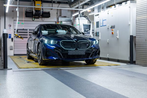 produkcja elektrycznych BMW
