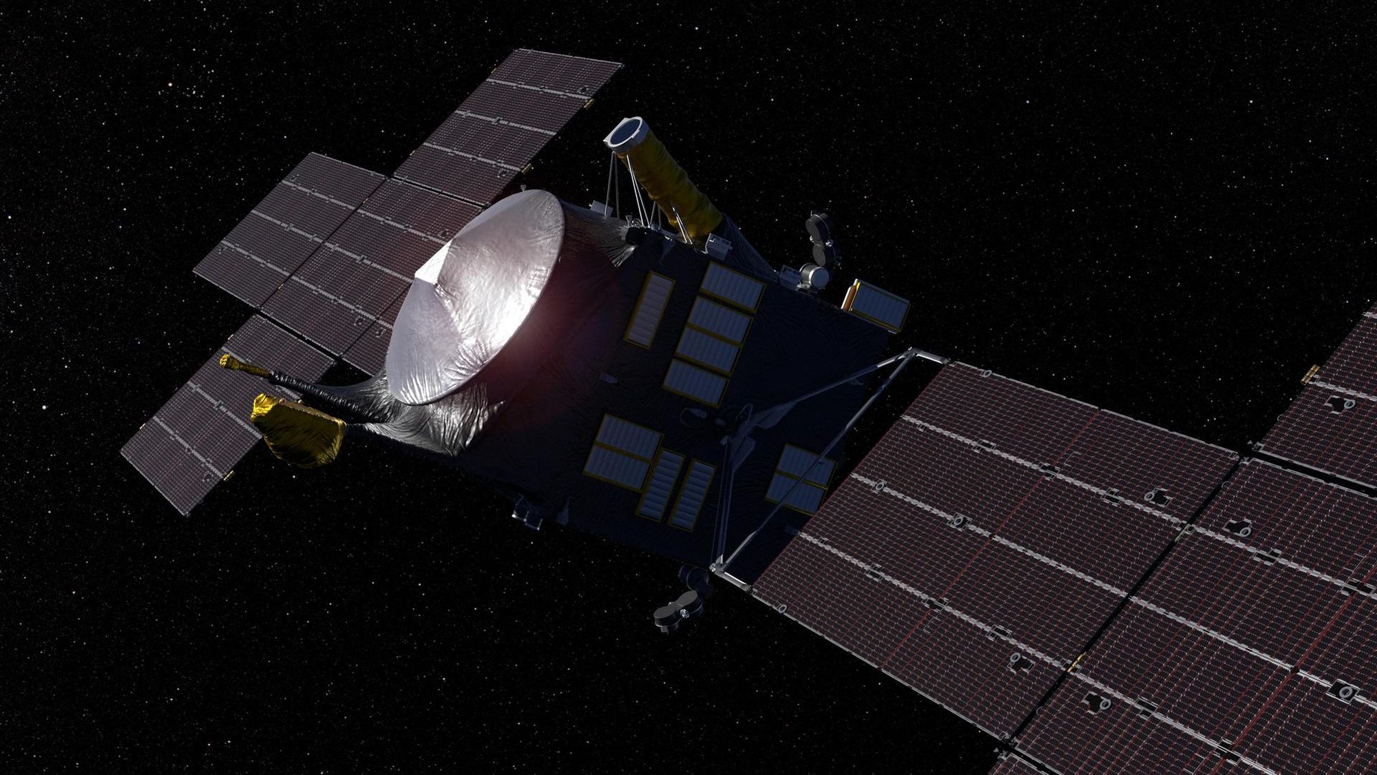 Zanim dotrze do metalicznej asteroidy, uwieczniła Marsa. NASA publikuje niezwykłe zdjęcia z sondy Psyche [galeria]
