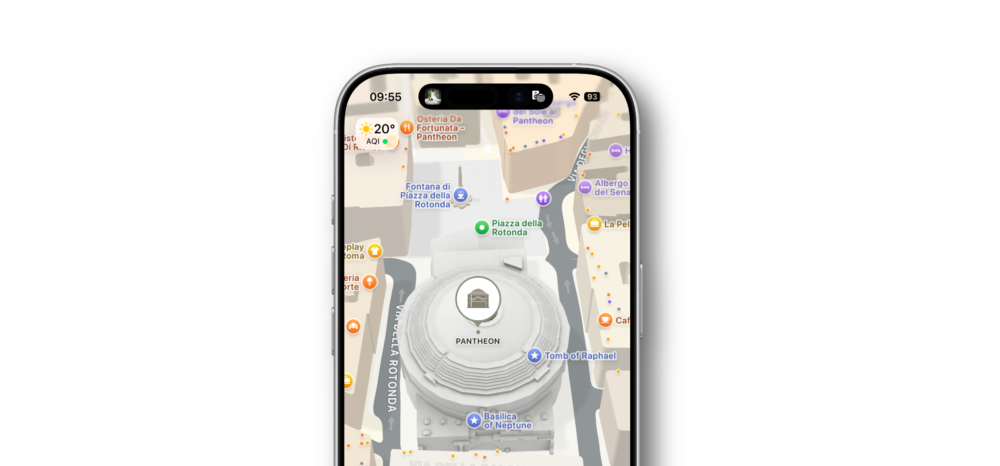 Zdjęcie okładkowe do wpis Apple Maps z&nbsp;rozszerzonym widokiem 3D w&nbsp;Rzymie i&nbsp;Neapolu
