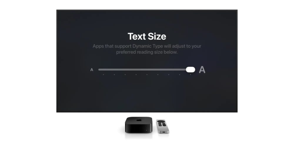 Zdjęcie okładkowe do wpis tvOS 27 z&nbsp;powiększonym tekstem