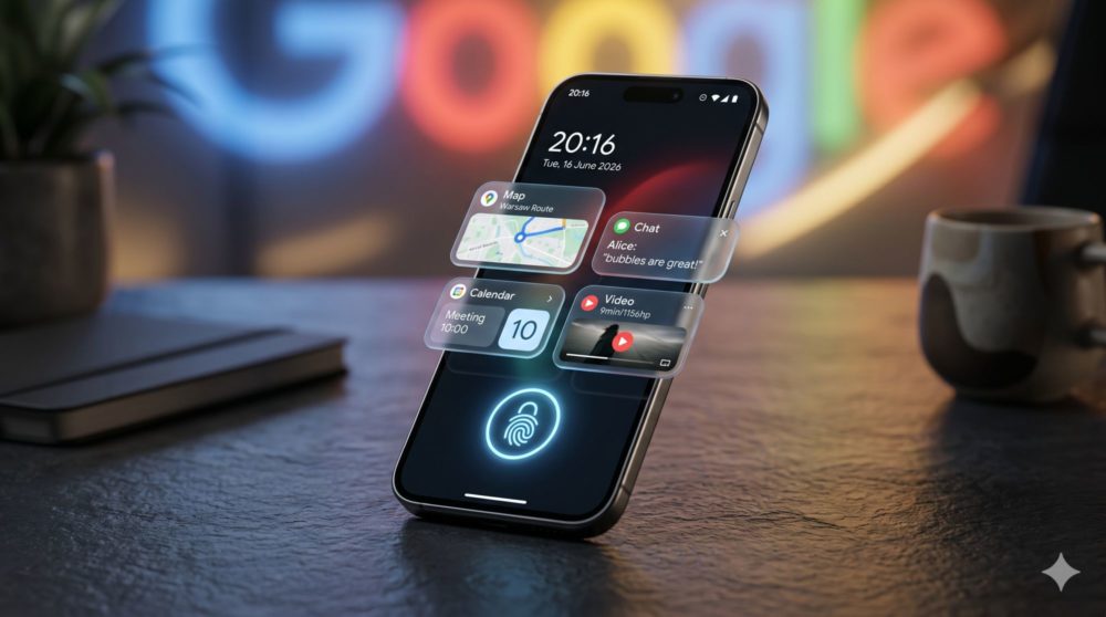 Zdjęcie okładkowe do wpis Android 17 oficjalnie udostępniony. Bez&nbsp;uciążliwego przełączania aplikacji i&nbsp;nowa broń na&nbsp;złodziei