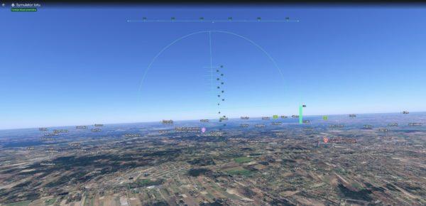 symulator lotu Google Earth