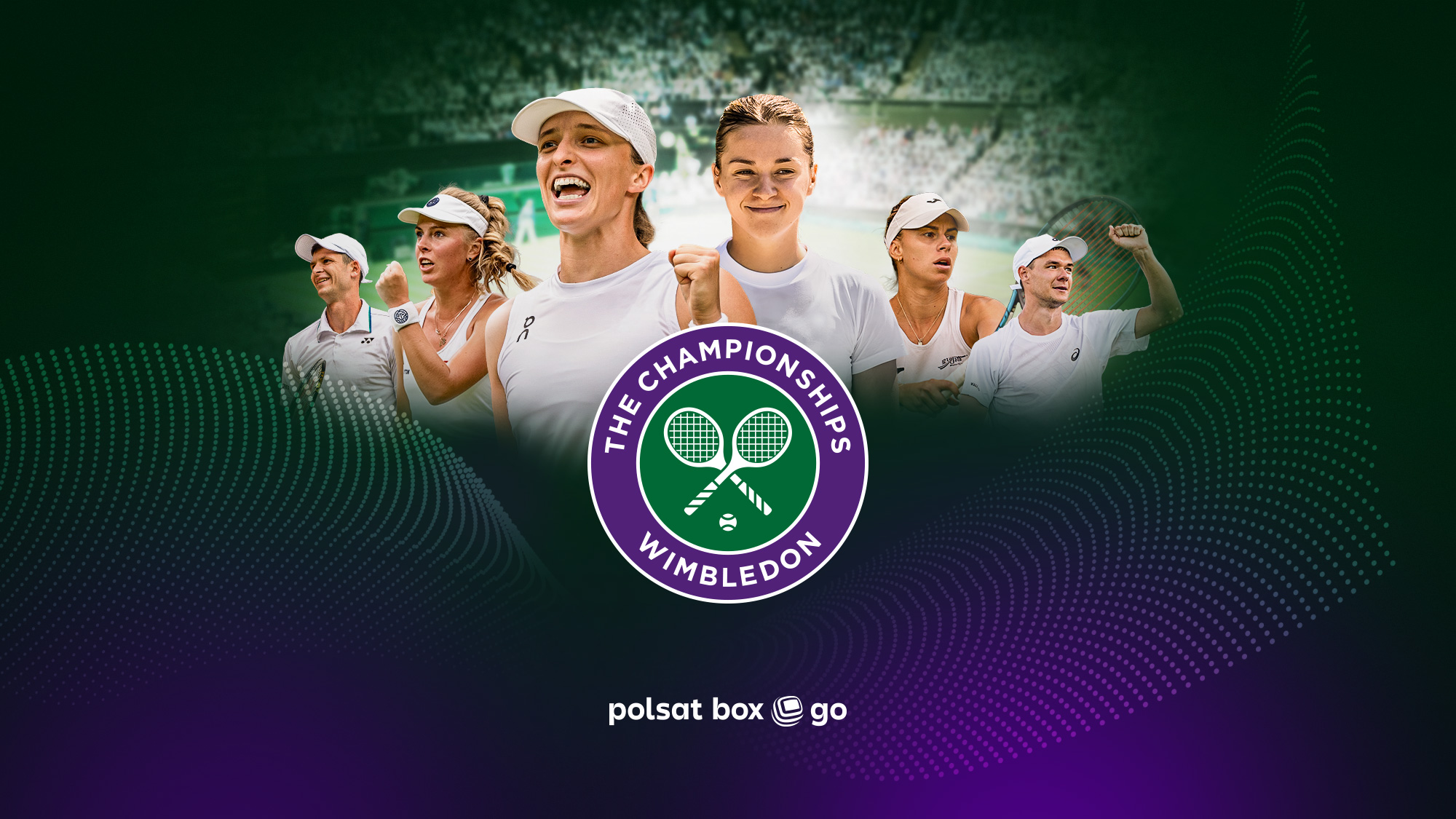 Polacy walczą na Wimbledonie. Jak oglądać mecze Świątek i Hurkacza z wakacyjnego leżaka