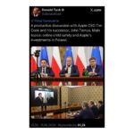Zdjęcie okładkowe wpisu: Donald Tusk rozmawiał z&nbsp;Timem Cookiem. Wśród tematów inwestycje Apple w&nbsp;Polsce, bezpieczeństwo dzieci i&nbsp;polska Siri