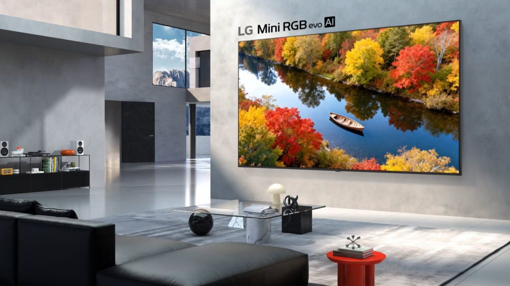 Zdjęcie okładkowe do wpis LCD wkracza na&nbsp;terytorium OLED-ów. LG prezentuje potężne telewizory Micro i&nbsp;Mini RGB na&nbsp;2026 rok