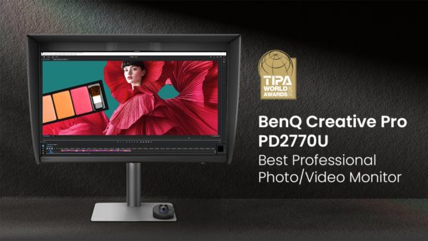 Zdjęcie okładkowe do wpis Sprzęt dla wymagających twórców. BenQ PD2770U wyróżniony nagrodą TIPA World Award 2026