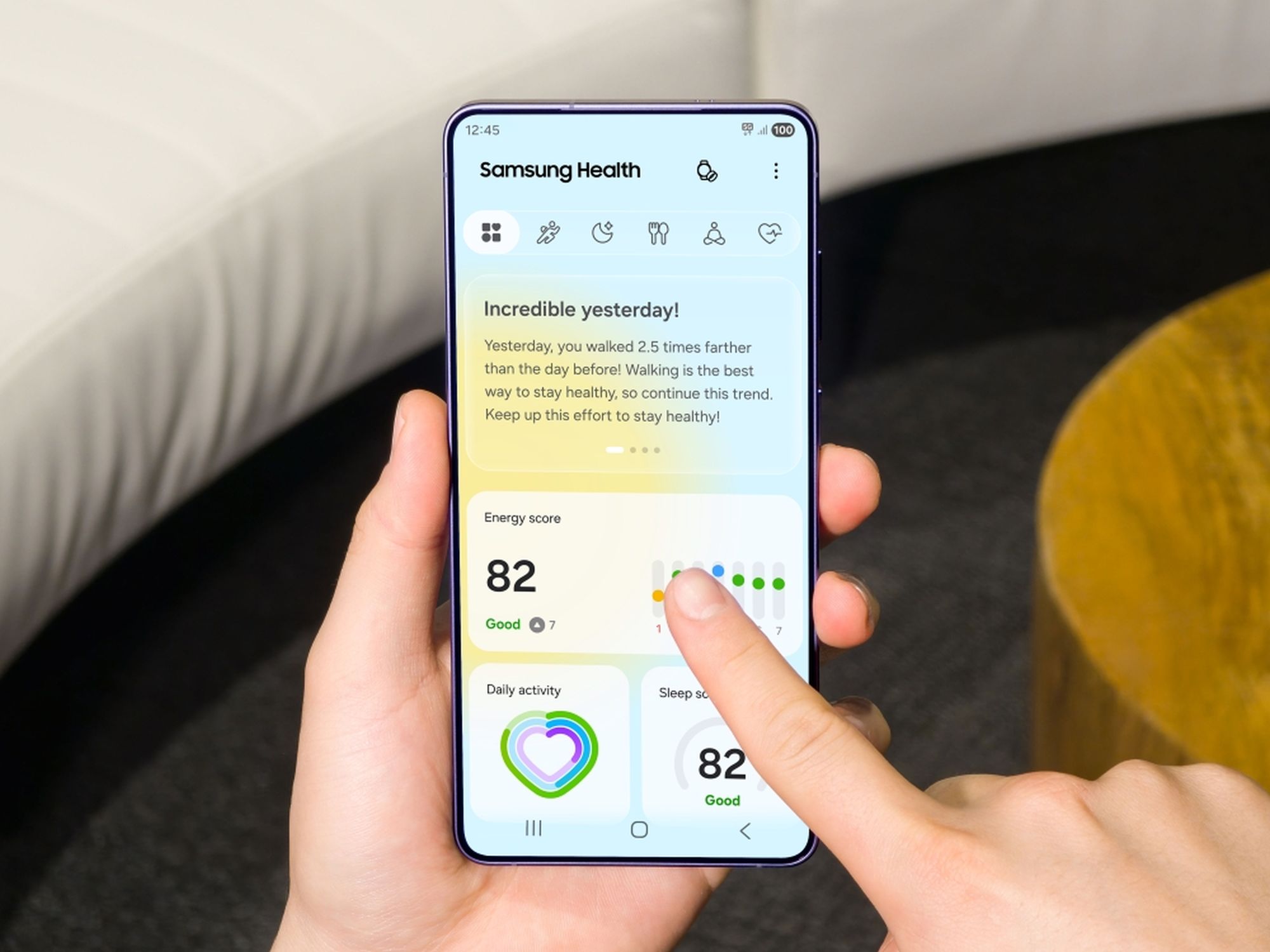Samsung Health i nadchodzący Galaxy Watch zyskują analityka AI