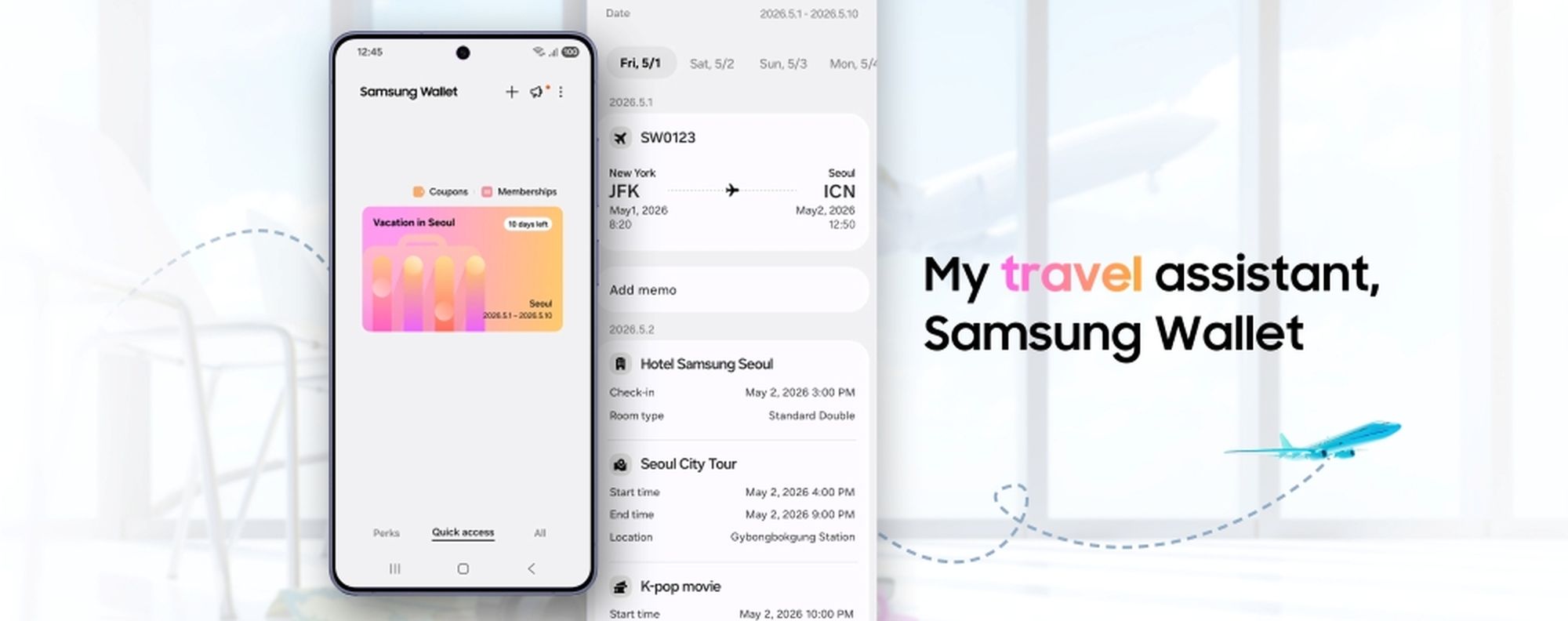 Wszystkie bilety w jednym miejscu. Samsung Wallet zyskuje funkcję Podróże (szkoda, iż nie w Polsce)