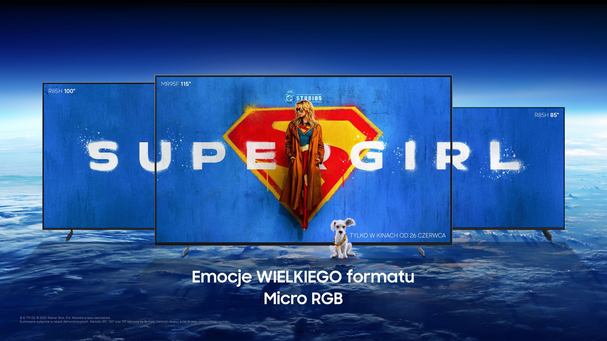 Samsung pręży muskuły wraz z premierą „Supergirl”