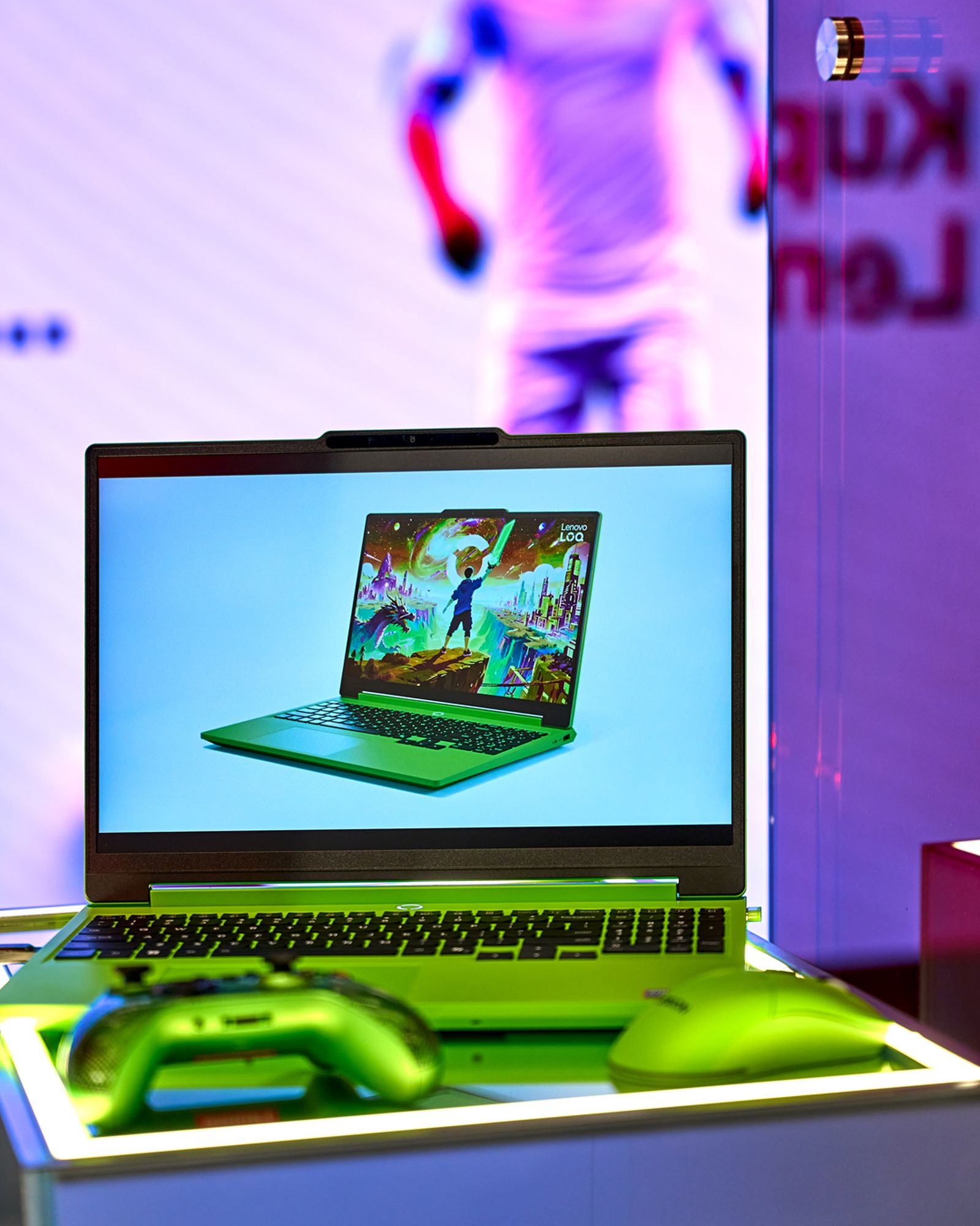 Lenovo LOQ wjeżdża do gry. Nowa wersja w kolorze Surge Green debiutuje w warszawskim Showroomie
