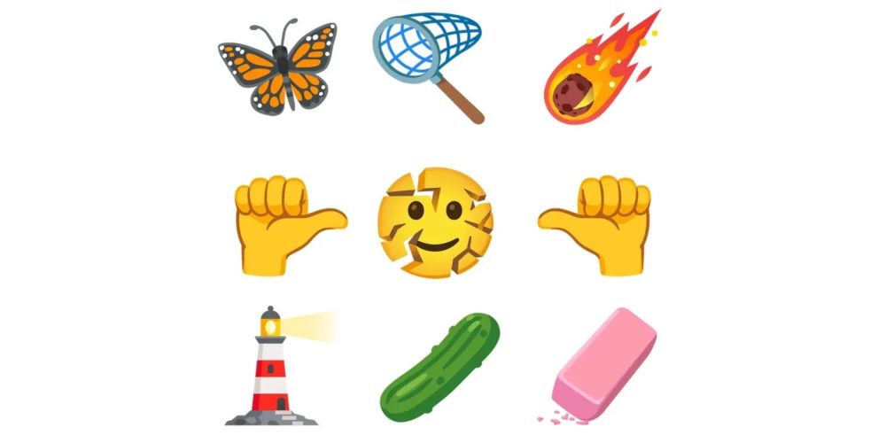 Zdjęcie okładkowe do wpis Latarnia morska, gumka i&nbsp;pękający uśmiech —&nbsp;dziewięć nowych emoji już w&nbsp;2027 roku