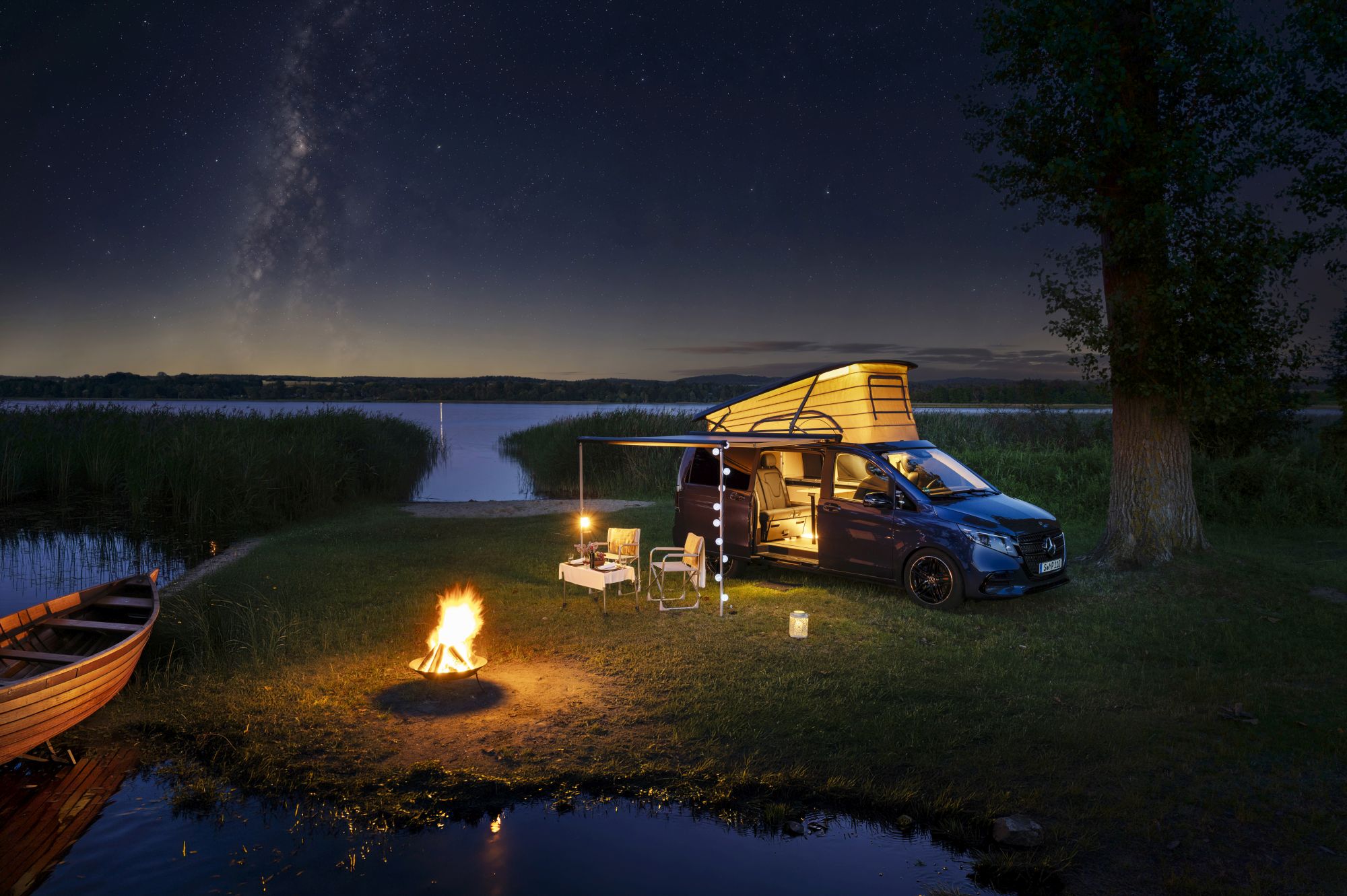 Dom na kołach bez zewnętrznych podwykonawców. Nowy Mercedes-Benz Marco Polo przechodzi na produkcję własną [galeria]