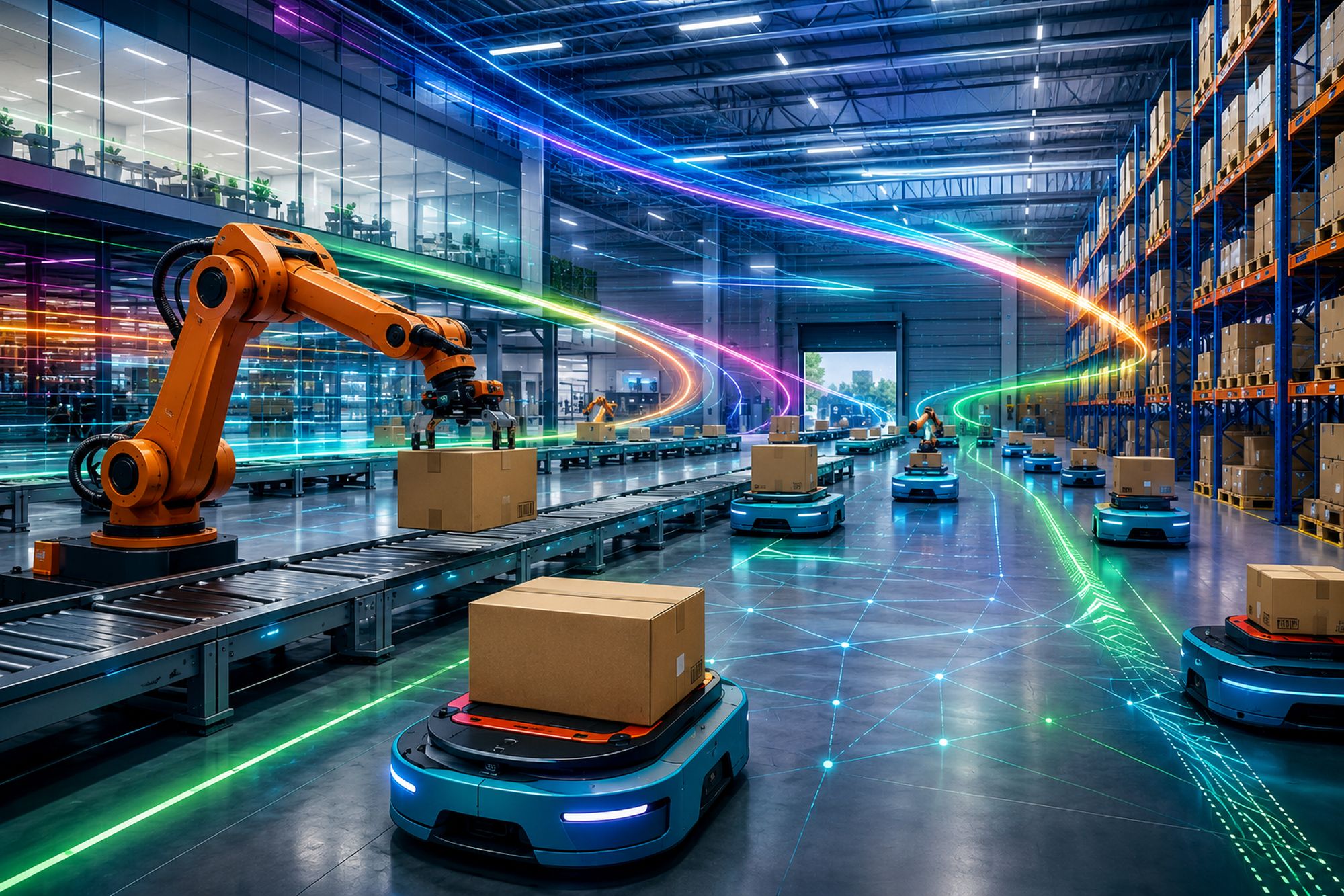Zdjęcie okładkowe wpisu Magazyny przyszłości będą projektowane z myślą o robotach. Nadchodzi era modelu „robot-centric”