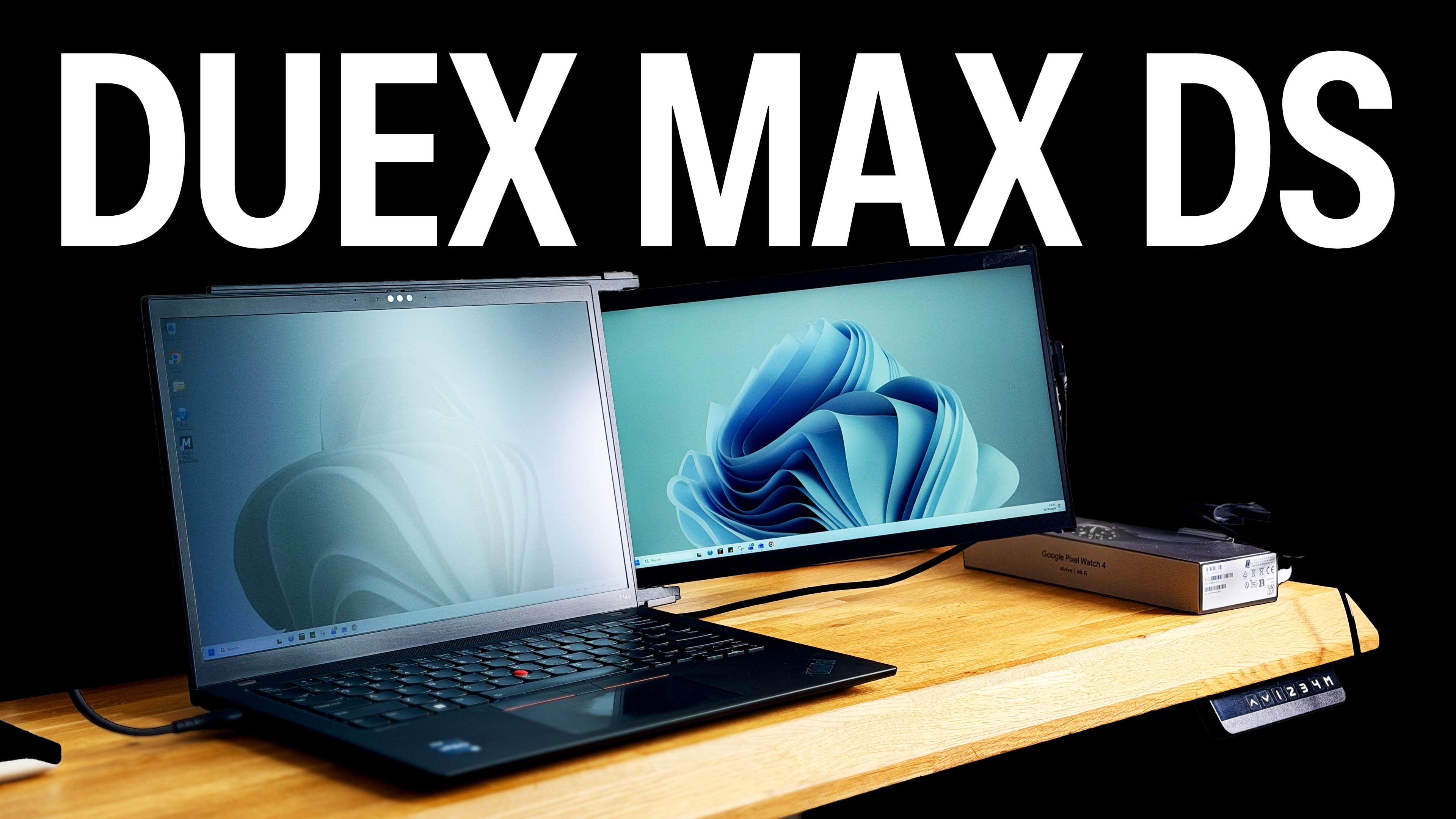 Mobile Pixels Duex Max DS – drugi ekran dla laptopa – montaż i pierwsze wrażenia [wideo]
