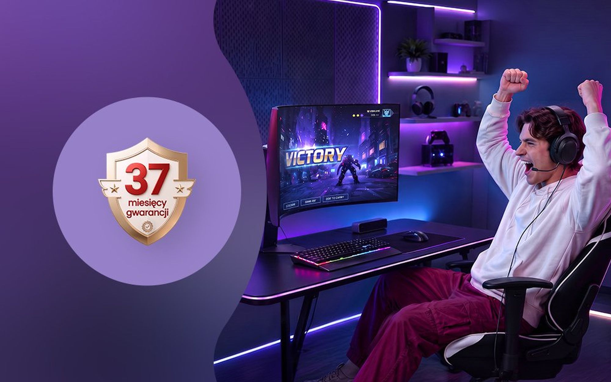 LG wydłuża gwarancję na monitory UltraGear OLED do 37 miesięcy
