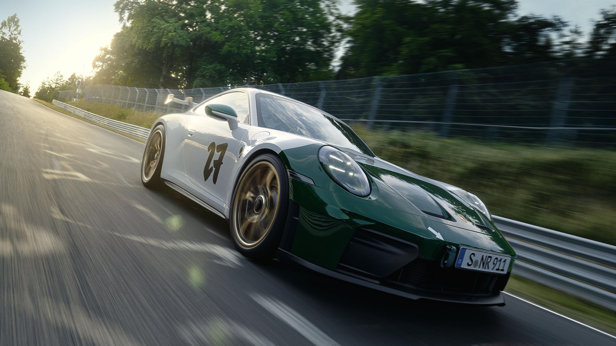 Zdjęcie okładkowe wpisu Nowe Porsche 911 GT3 na&nbsp;100-lecie Nürburgringu. Wyścigowy hołd na&nbsp;wyłączność [galeria]