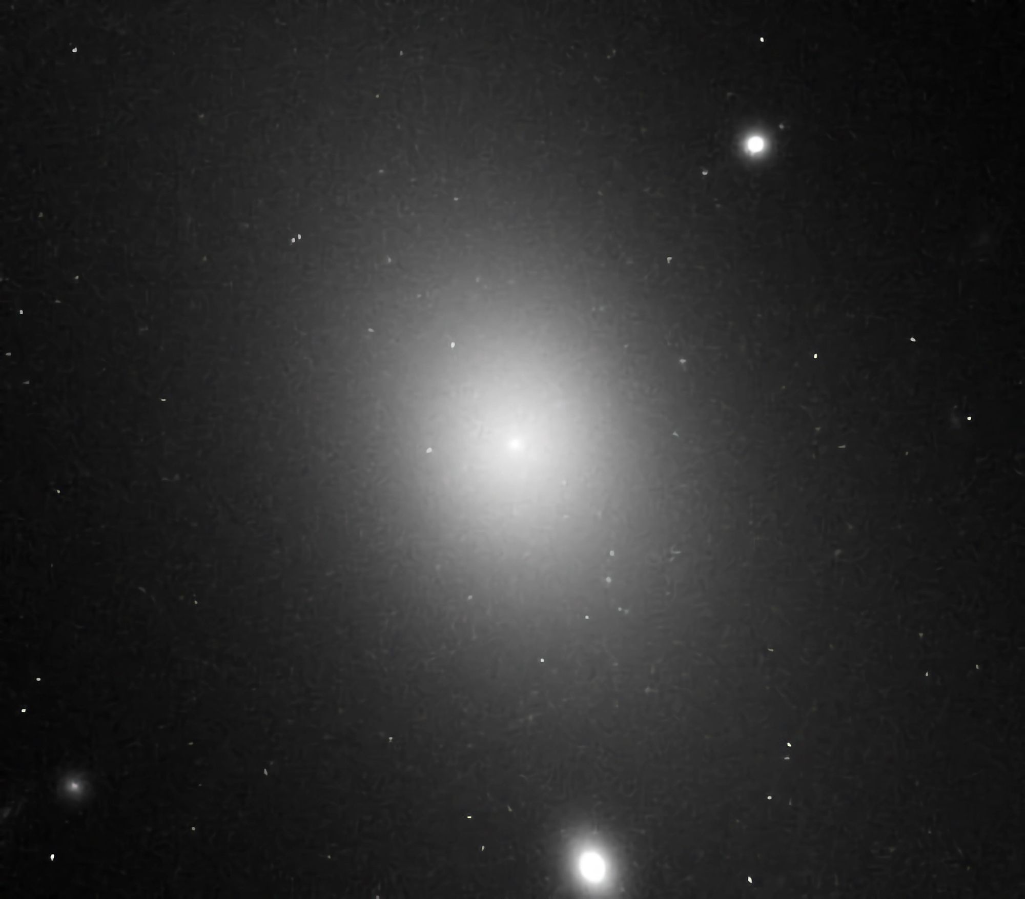 Astronomowie w końcu zmierzyli największą galaktykę we wszechświecie. Jej rozmiar przytłacza