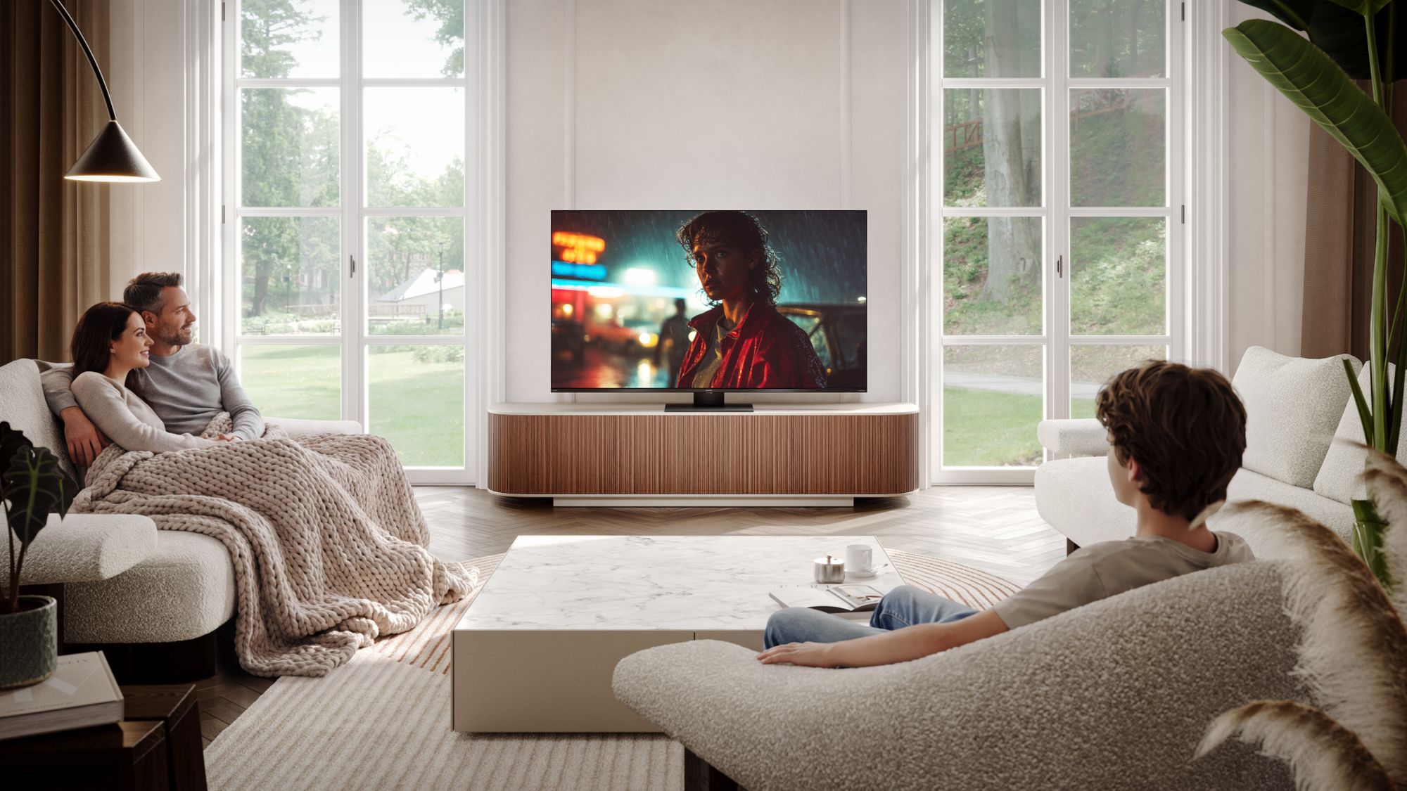 Zdjęcie okładkowe wpisu Sharp na&nbsp;IFA 2026: stacja dokująca Qi2 ze&nbsp;StandBy, seria Smart Radio i&nbsp;telewizory miniLED