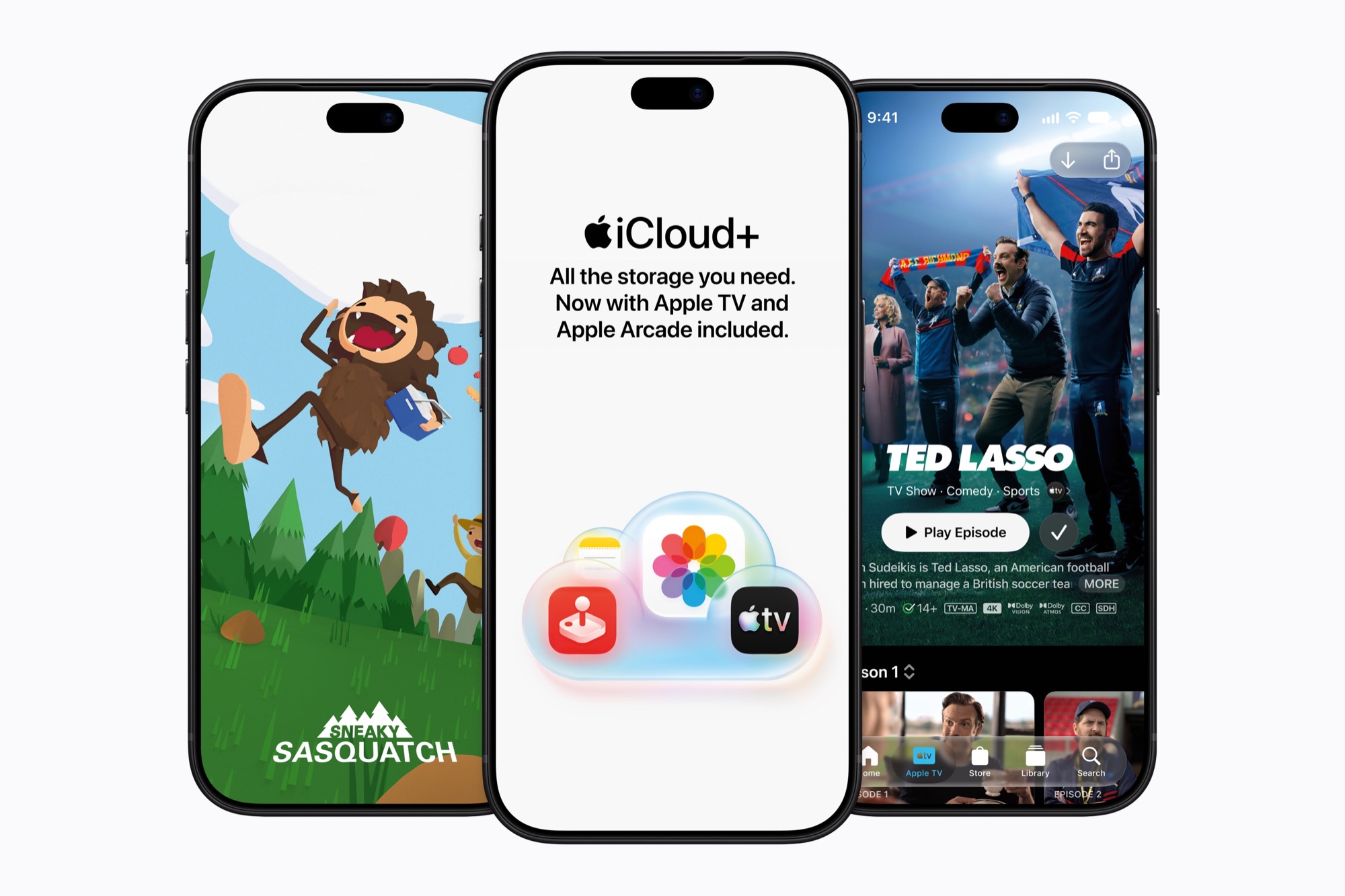 Apple TV i Apple Arcade dołączają do iCloud+ w ponad 100 krajach