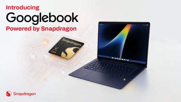 Googlebook Snapdragon X Elite