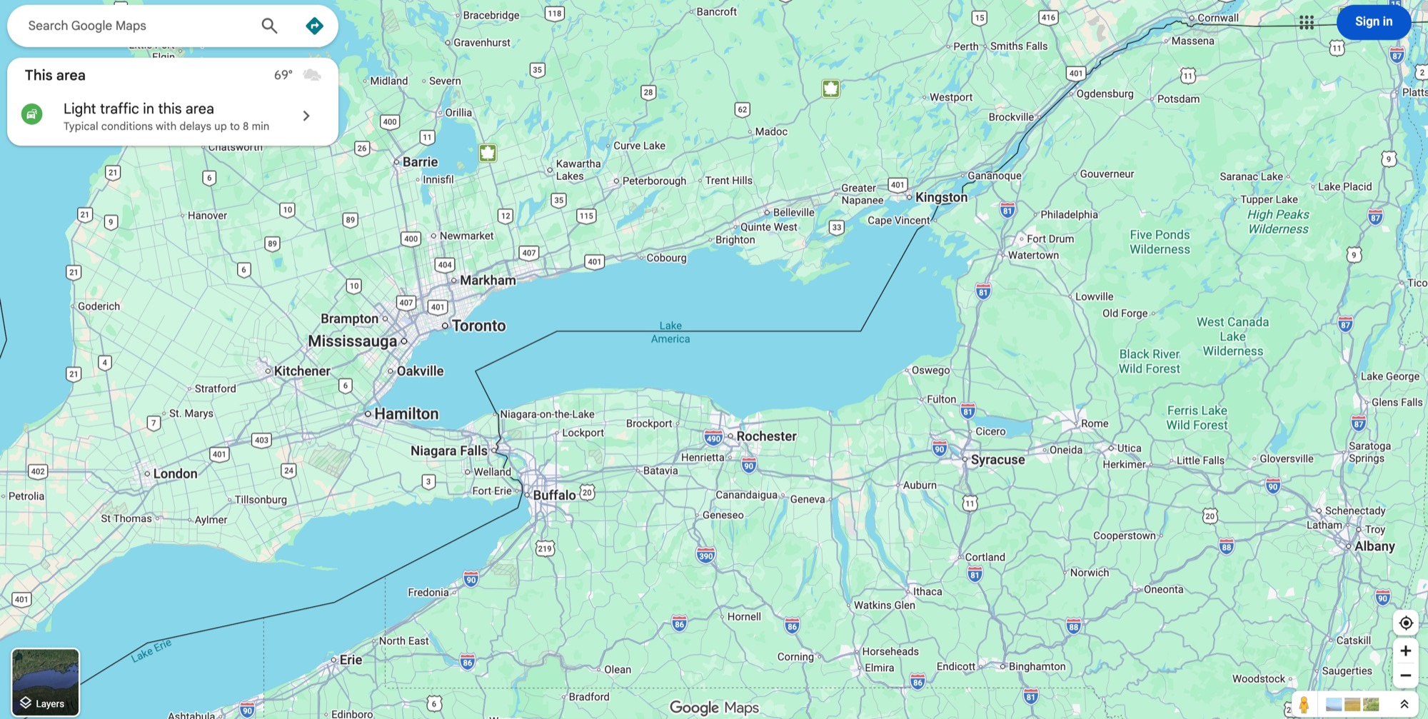 Google Maps już pokazuje „Lake America” w USA — Apple Maps bez zmian